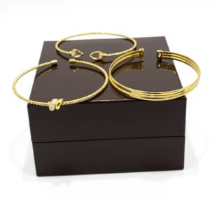 Gold Beads Bracelet 21KT - FKJBRL21KM10006