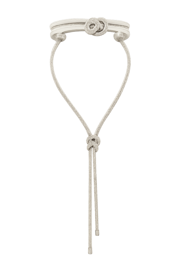 Sterling Silver 925 White Solitaire Necklace (Chain with Pendant) - FKJNKLSL2109